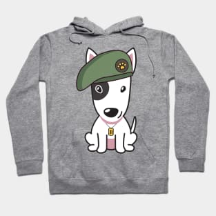 Green Beret Bull Terrier Hoodie